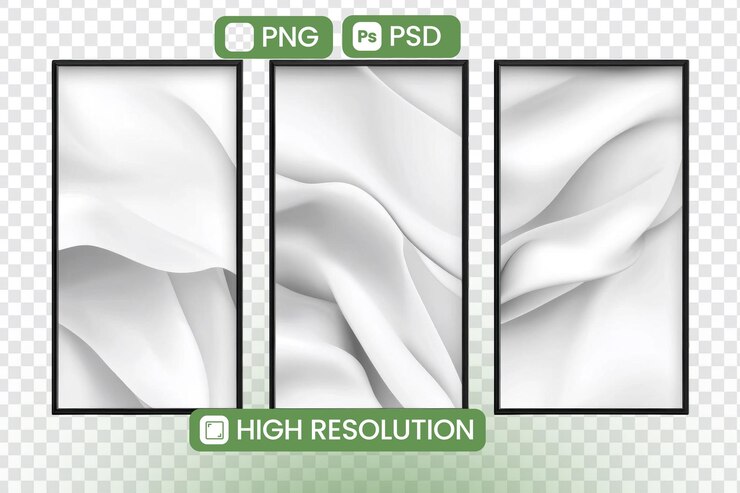 PSD crie maquetes impressionantes com esses quadros de objetos transparentes de alta resolução