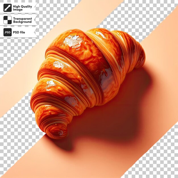 PSD croissant au chocolat psd sur fond transparent