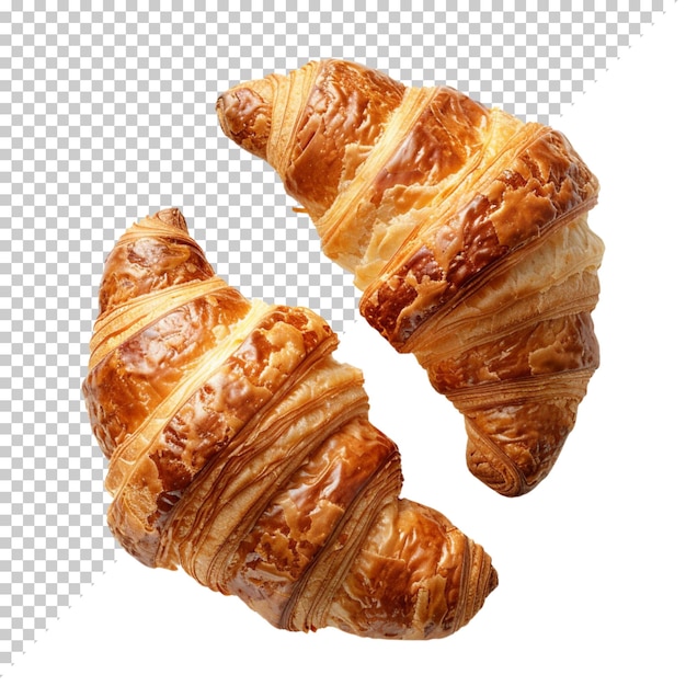 PSD croissant auf durchsichtigem hintergrund