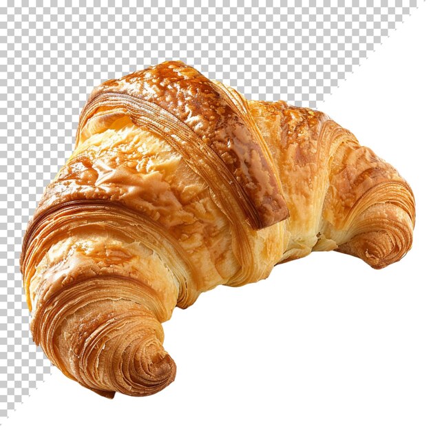 PSD croissant auf durchsichtigem hintergrund