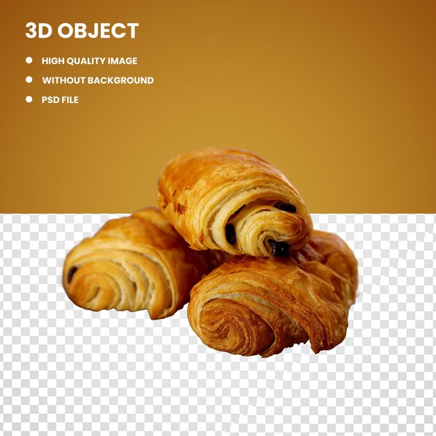 PSD croissant-ebene