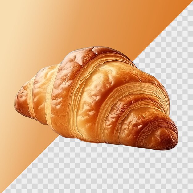 Croissant Isolé Sur Un Fond Transparent