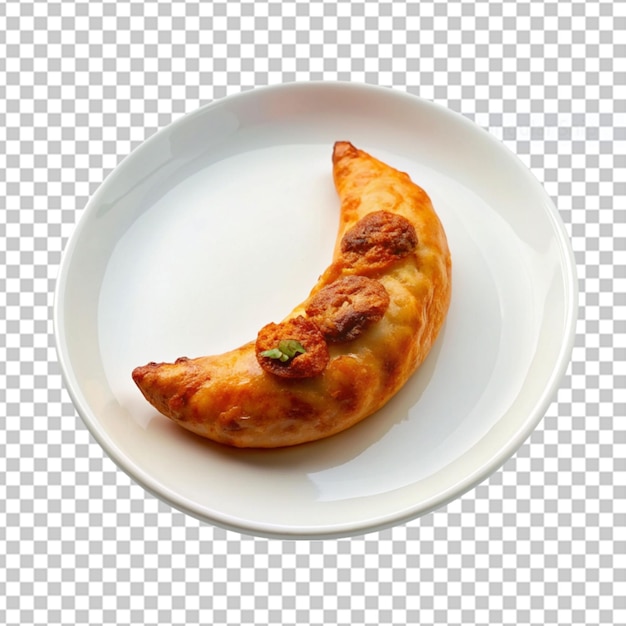 PSD croissant mit schokoladenfüllung png