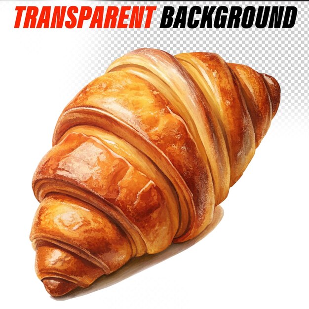 PSD croissants frais