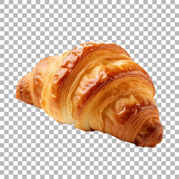 PSD croissants sobre un fondo transparente