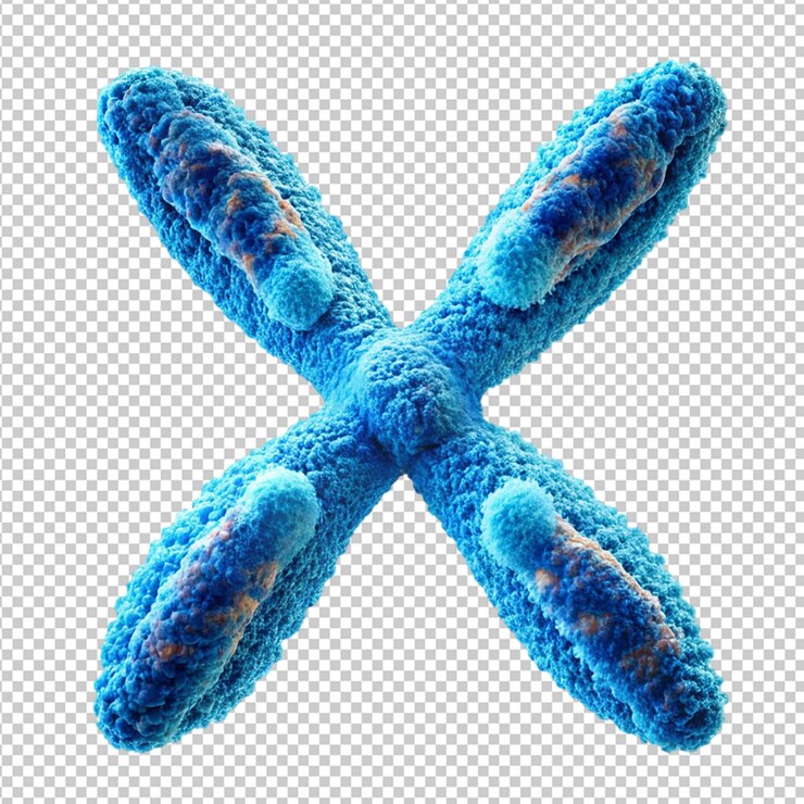 PSD cromosoma en un fondo transparente