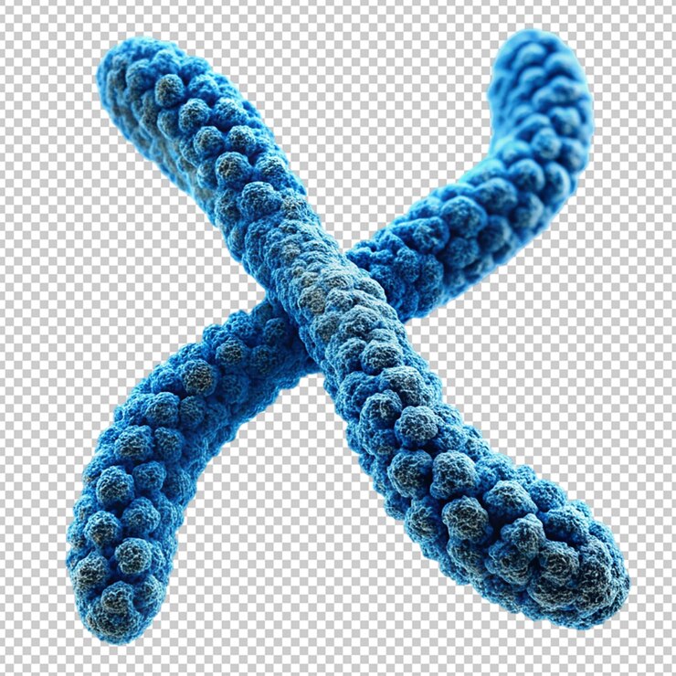 PSD cromosoma en un fondo transparente