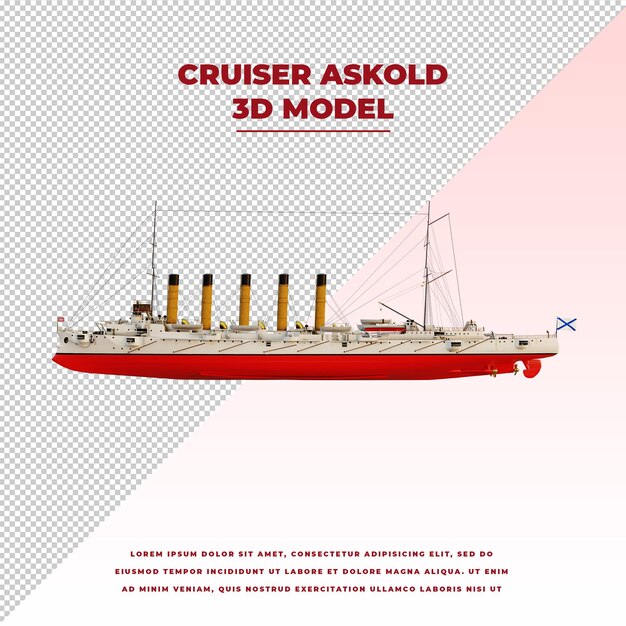 PSD crucero askold acorazado