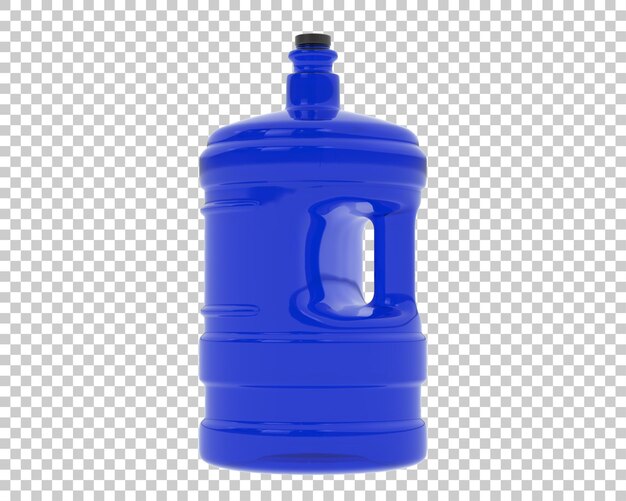 PSD cruche d'eau sur fond transparent illustration de rendu 3d