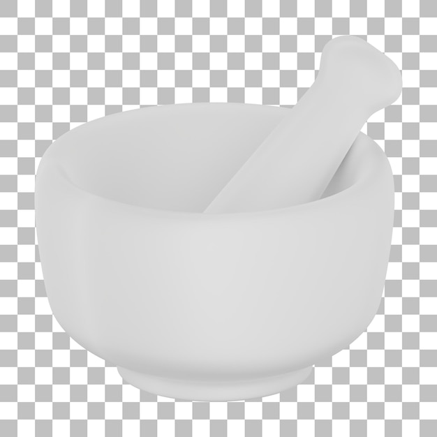 Crusher bowl 3d-darstellung