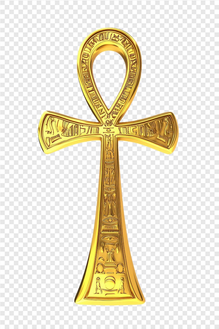 PSD cruz de oro con la palabra dios en ella