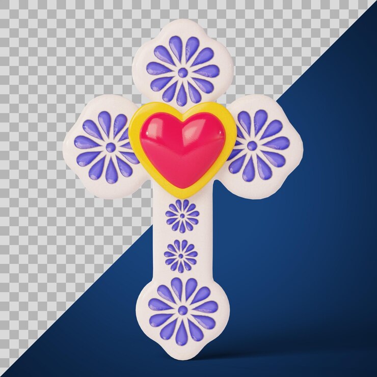 Cruz de Talavera estilizada
