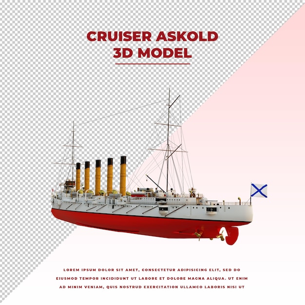 cruzador askold navio de guerra