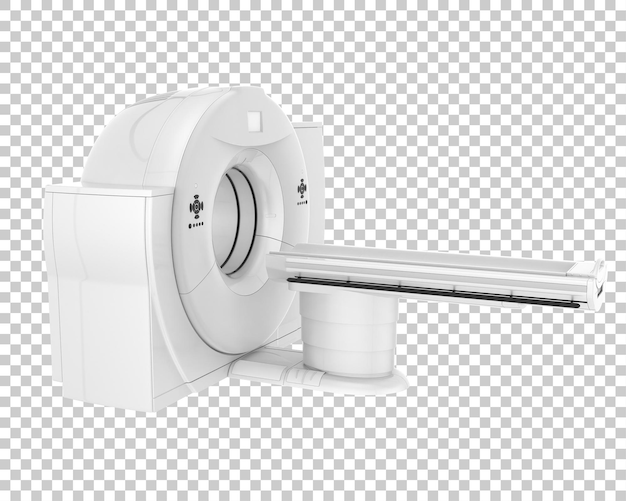 Ct-Scanner isoliert auf dem Hintergrund 3D-Rendering-Illustration