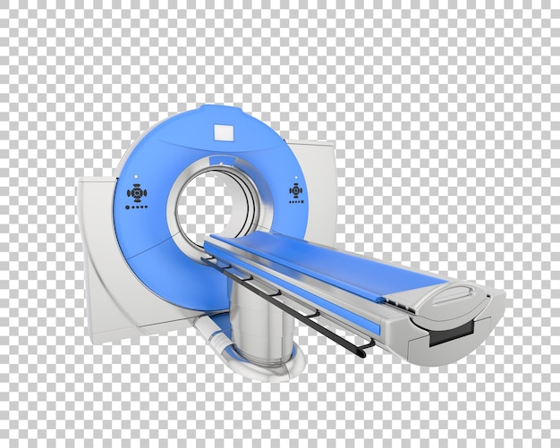 Ct-scanner isoliert auf dem hintergrund 3d-rendering-illustration