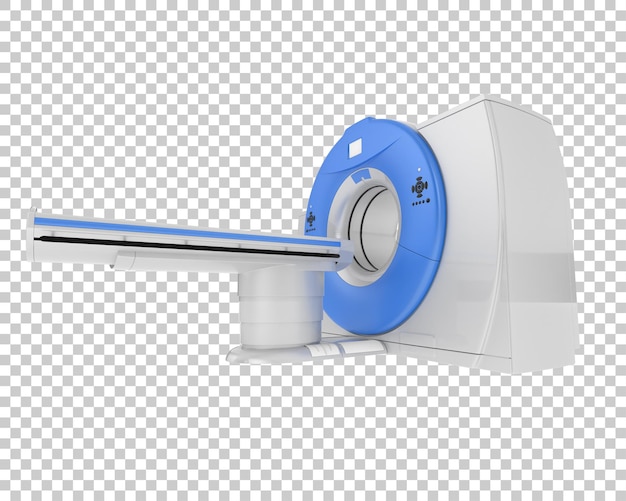 Ct-Scanner isoliert auf dem Hintergrund 3D-Rendering-Illustration