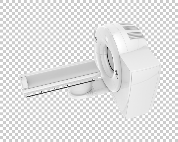 Ct-Scanner isoliert auf dem Hintergrund 3D-Rendering-Illustration