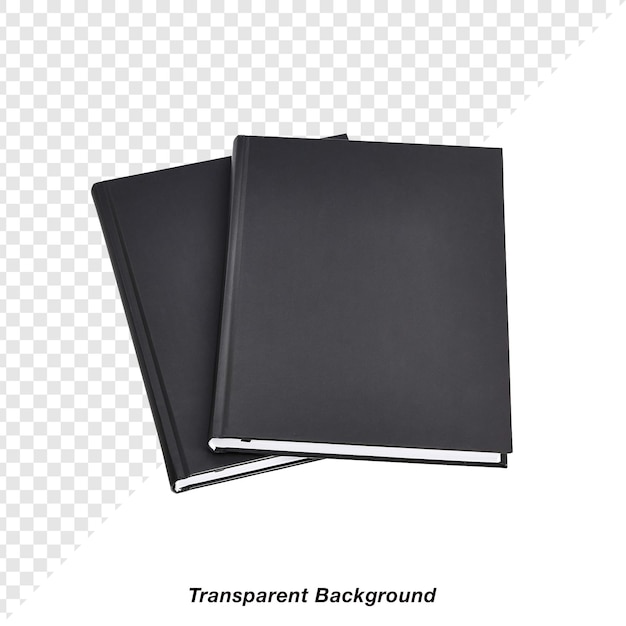 Cuaderno con fondo transparente