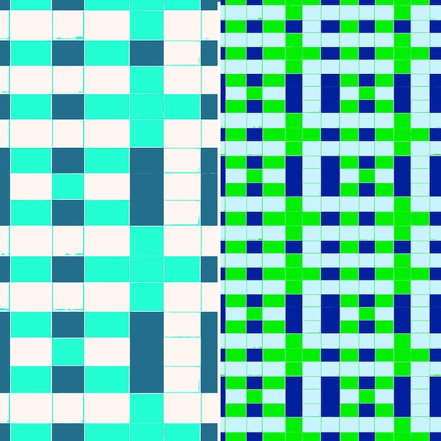 PSD un cuadrado colorido con cuadrados en el medio