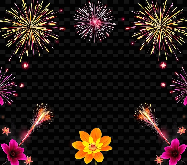 PSD cuadro_brightly_glowing_firecrackers_pop_at_each_side_casting_vibrant_colors_neon_flowers_bloom_alo