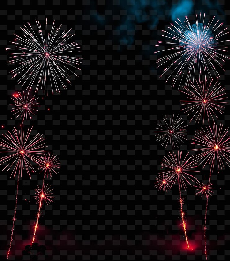 PSD cuadro explosivo_firecrackers_popping_loudly_outlining_the_edges_with_brilliant_light_neon_jungle_t