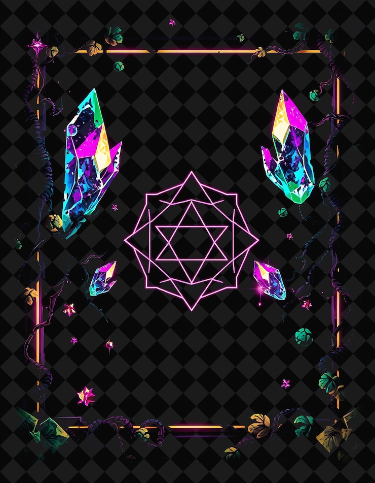 PSD cuadro pixelado en fondo negro reventado con decoración de juego de marco de píxeles vívido y altamente aislado