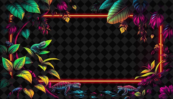 PSD cuadro pixelado en fondo negro reventado con decoración de juego de marco de píxeles vívido y altamente aislado