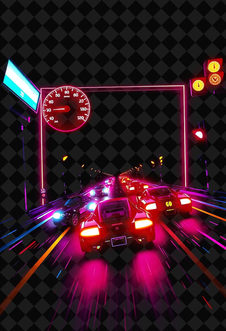 PSD cuadro pixelado en fondo negro reventado con decoración de juego de marco de píxeles vívido y altamente aislado