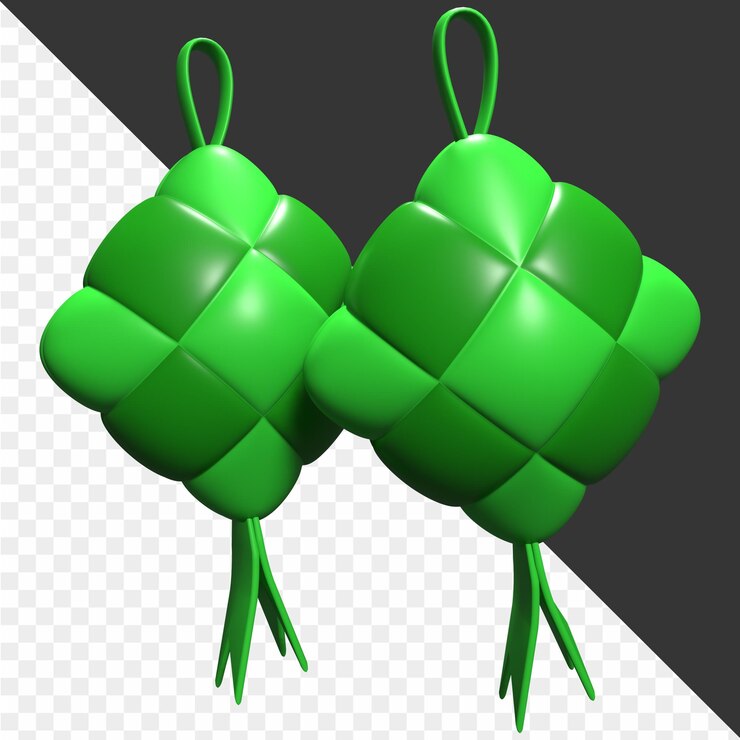 PSD cubi 3d verdi e verdi con il numero 3 in fondo