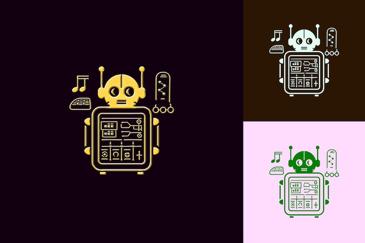 PSD cubierta de calculadora png con diseño futurista con un contorno de circuito arte diseños creativos