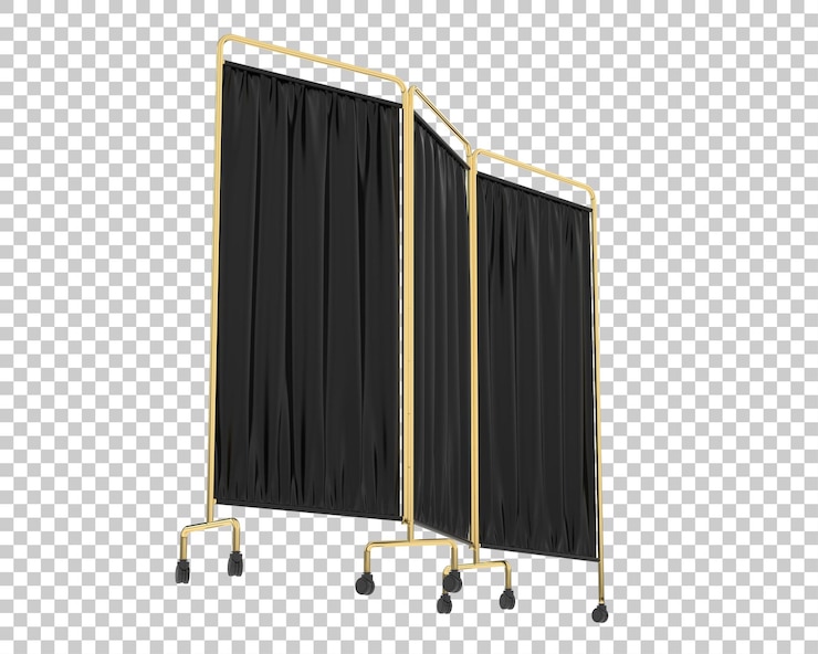 PSD cubierta de pantalla médica sobre fondo transparente ilustración de renderizado 3d