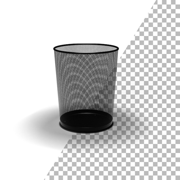 Cubo de basura 3D Cubo de basura Render