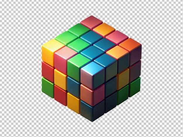 El cubo multicolor