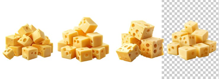 PSD cubos de queso