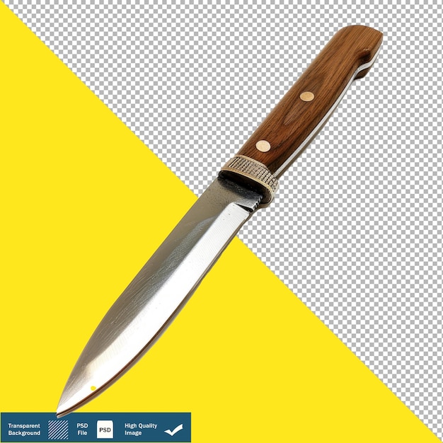 PSD cuchillo en fondo blanco caos 0 fondo transparente png psd