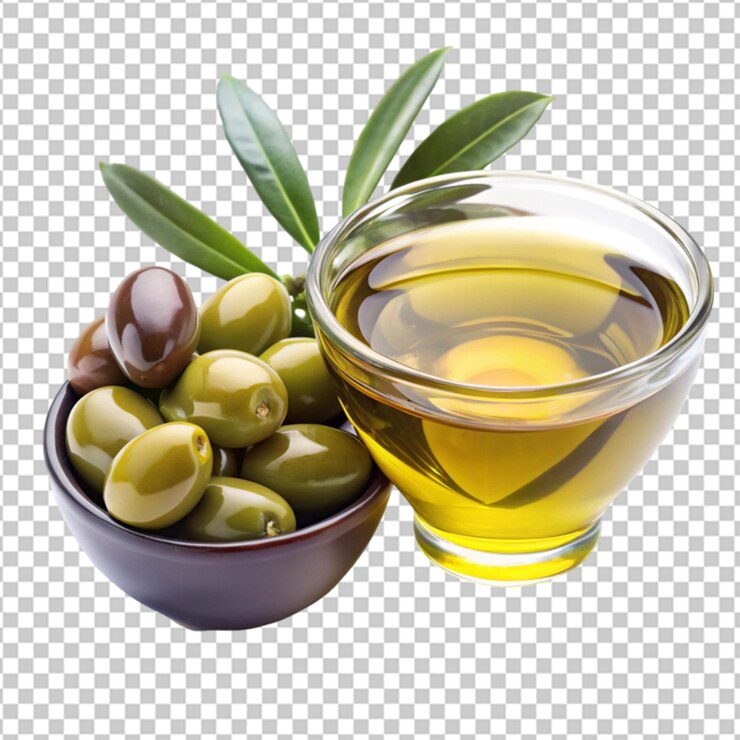 PSD cuenco de aceite de oliva
