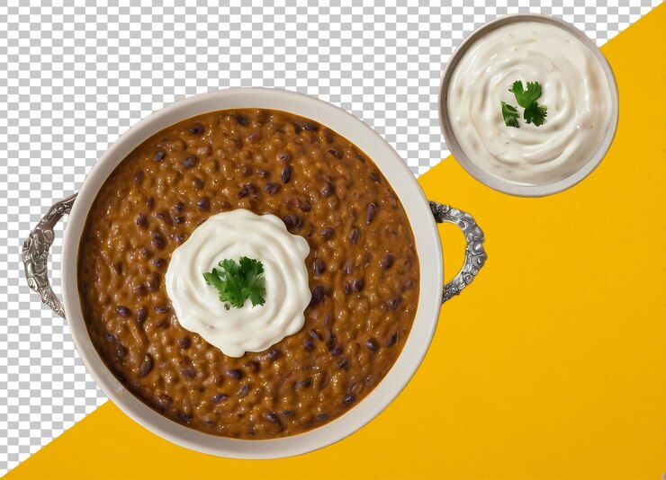 PSD el cuenco de dal makhni