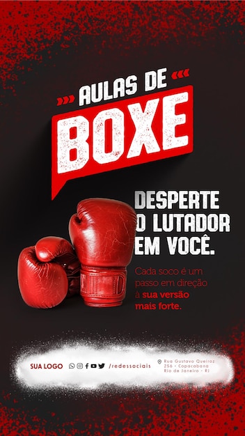 Cuento aulas de boxe