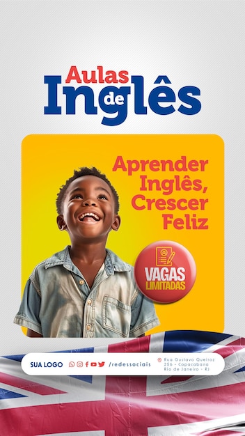 PSD cuento aulas de inglés