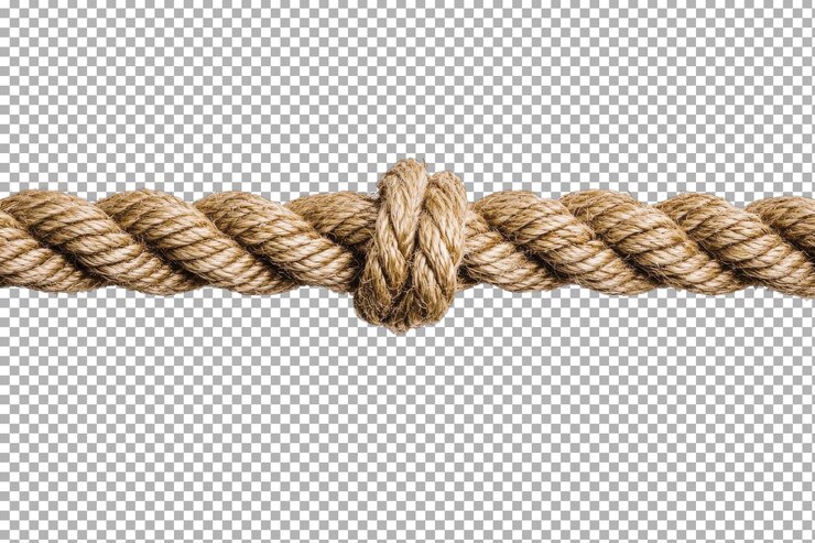 PSD una cuerda fuerte utilizada para escalar y aventuras al aire libre