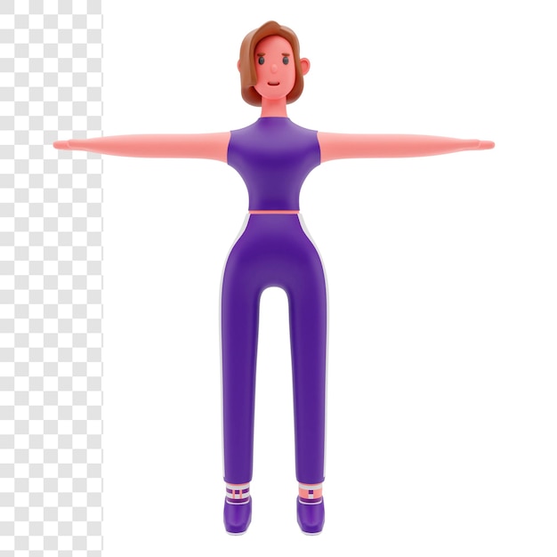 Cuerpo sano y en forma haciendo ejercicio en casa