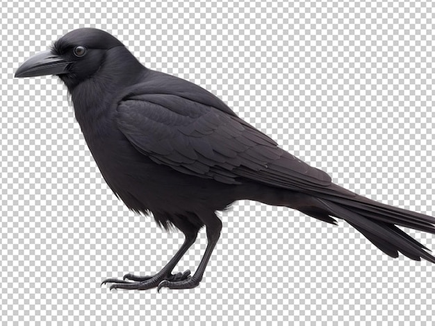 El cuervo de la carroña negra corvus corone