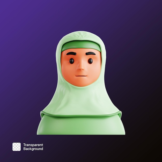 Cultura de Ramadán Icon 3D Ilustración de la plantilla PNG