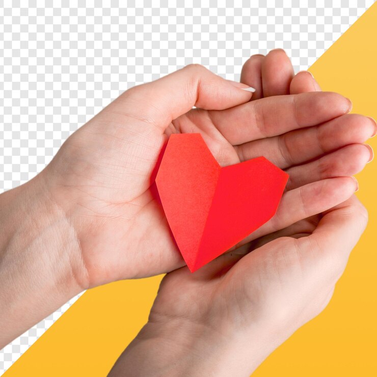 PSD cuore in mano