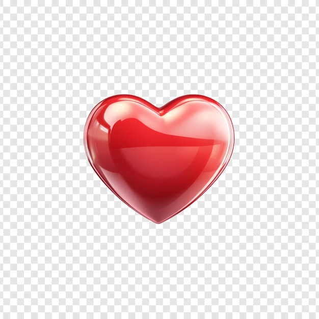 Cuore rosso 3D