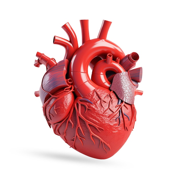 Cuore simulato 3d