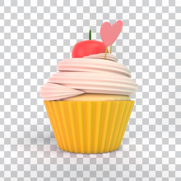 PSD cup cake zum muttertag