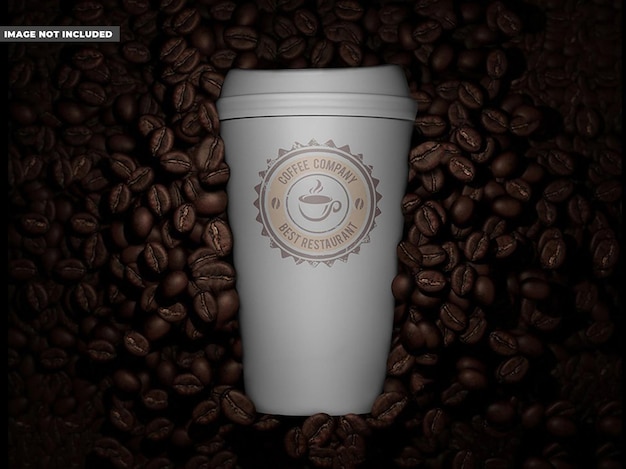 Cup coffee mockup