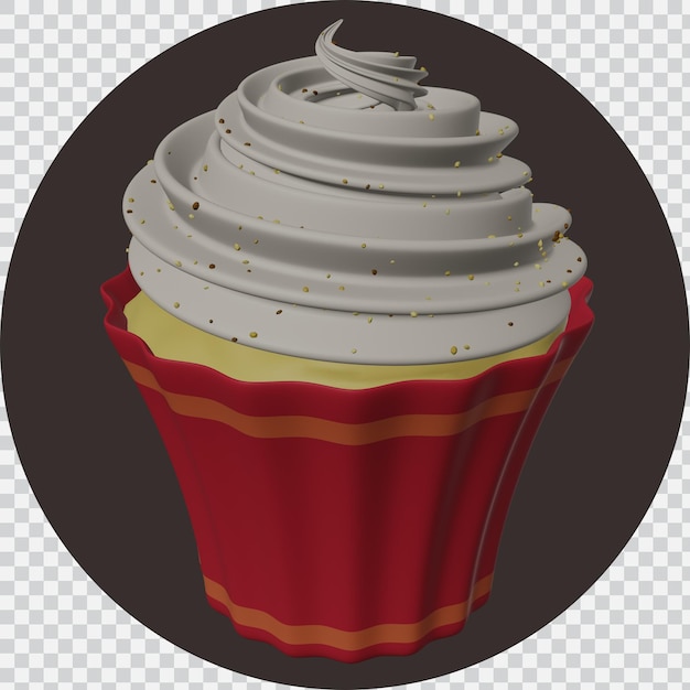 Cupcake 3d