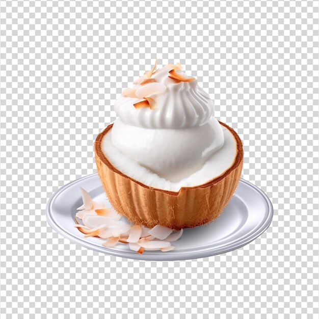 Cupcake fondo blanco transparente